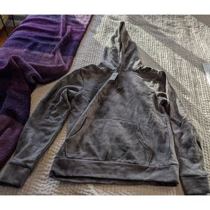 NWT Old Navy charcoal tie dye hoodie